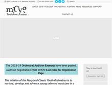 Tablet Screenshot of mcyo.org